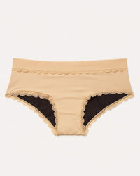 Joyja Olivia period-proof panty in color Lucky Fortune Cookie and shape hipster