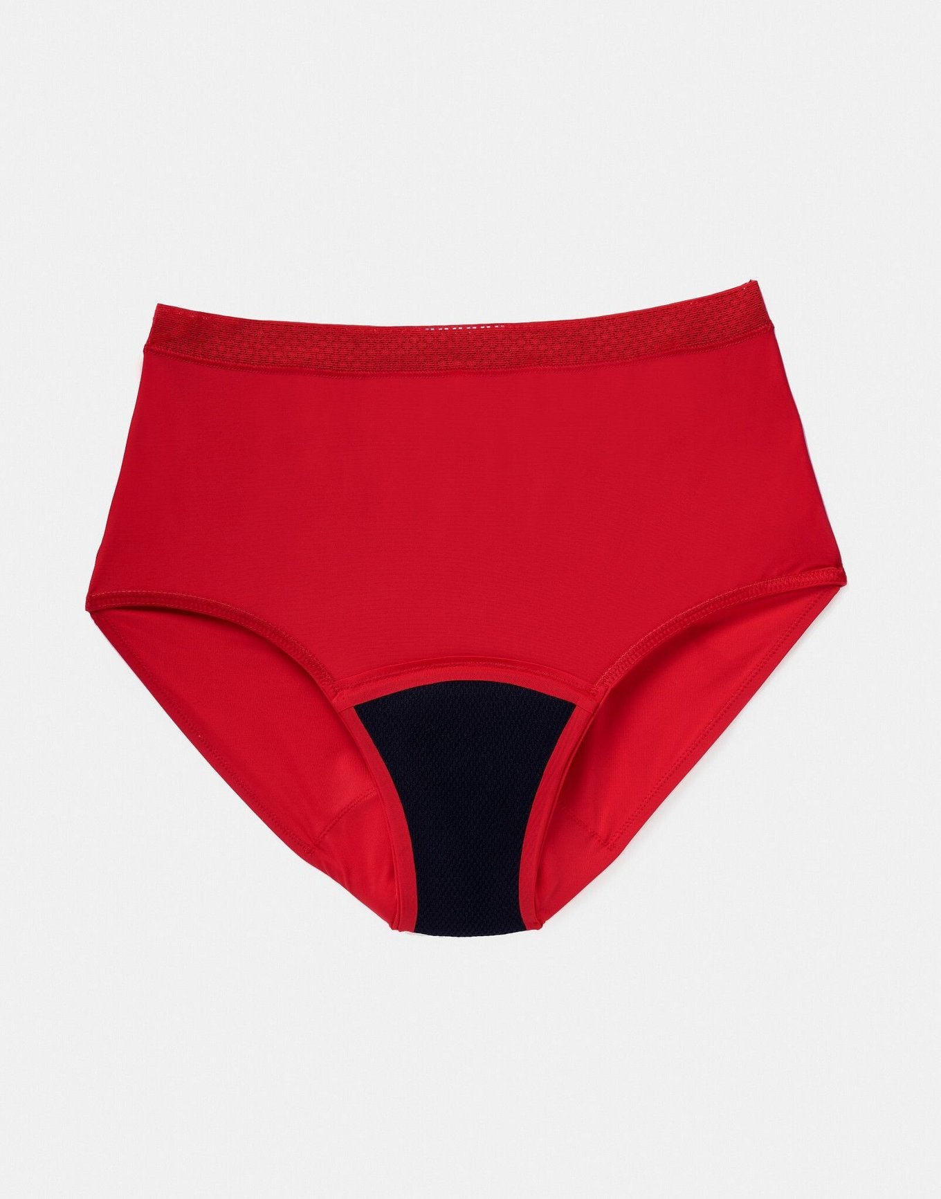 Joyja Jess period-proof panty in color Barbados Cherry and shape high waisted