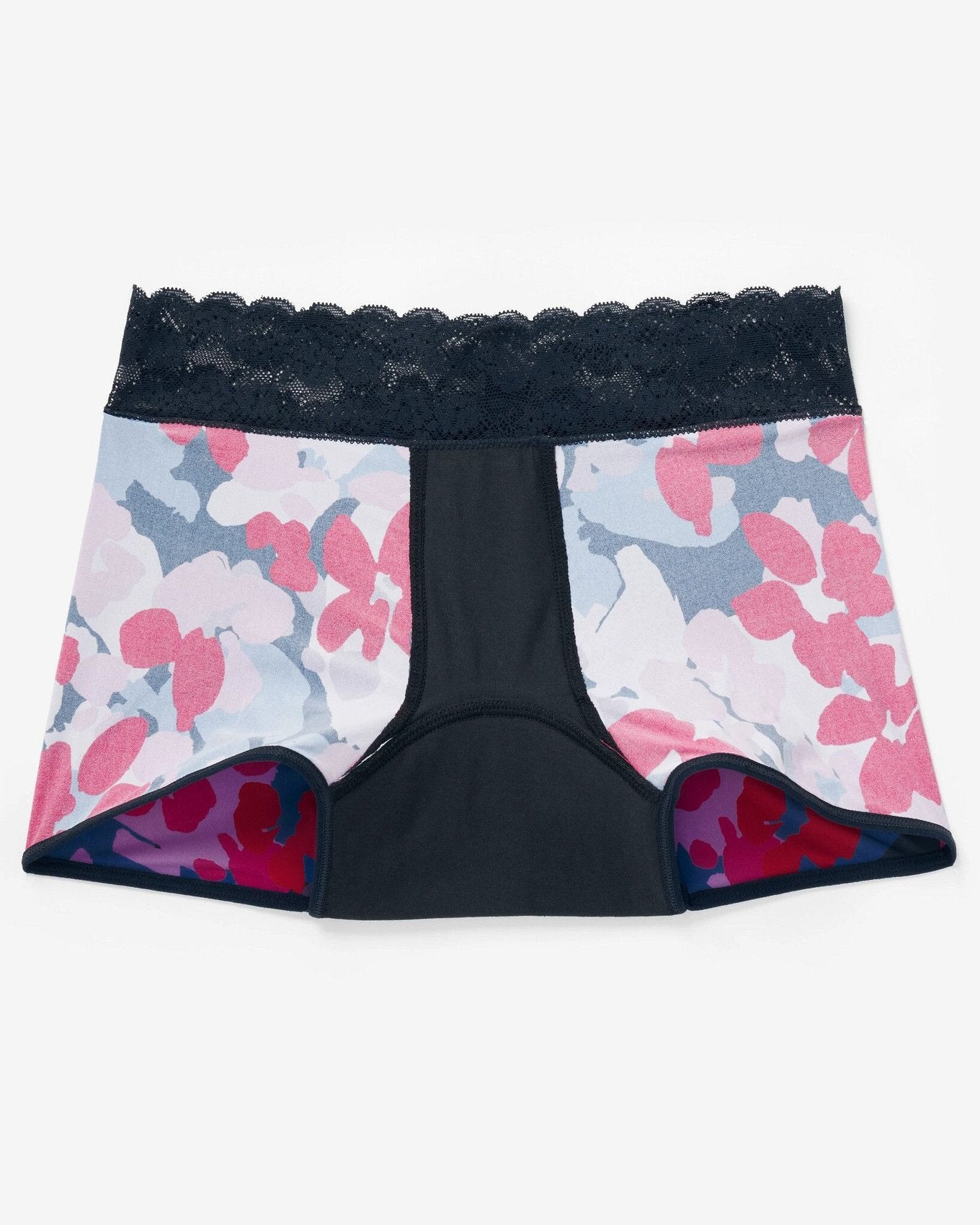 Joyja Emily period-proof panty in color Camouflower C02 and shape shortie
