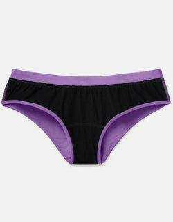 Joyja Cindy period-proof panty in color Amethyst Orchid and shape cheeky