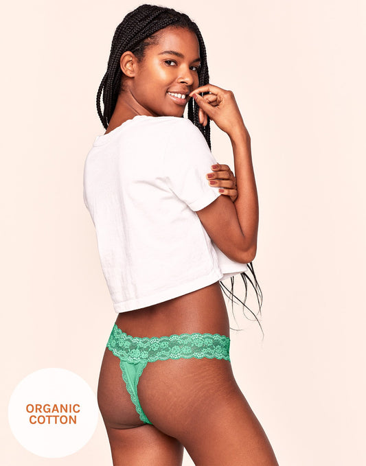 Green Thong Period Panty – Joyja