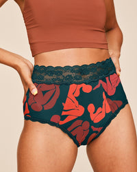 Joyja Amelia period-proof panty in color Muse C01 and shape high waisted