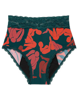 Joyja Amelia period-proof panty in color Muse C01 and shape high waisted