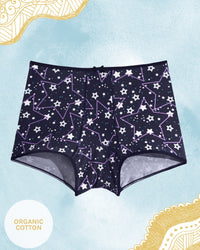 Joyja Aidan Teens period-proof panty in color Seeing Stars C01 and shape shortie