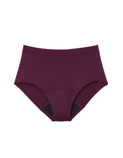 Joyja Jess period-proof panty in color Potent Purple and shape high waisted
