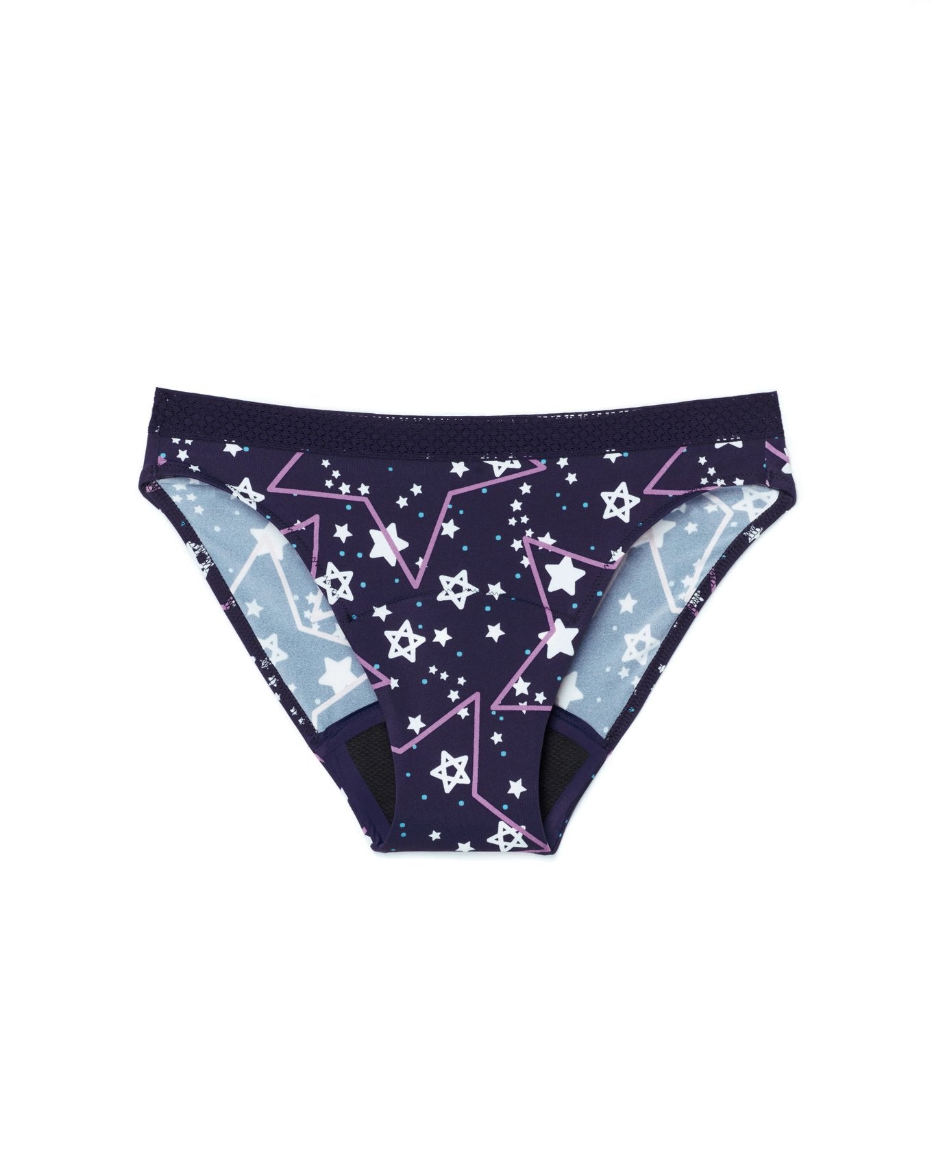 Joyja Katelin period-proof panty in color Seeing Stars C01 and shape bikini